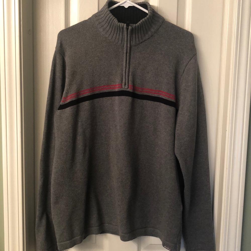 Eddie Bauer 1/4 zip sweater - like new